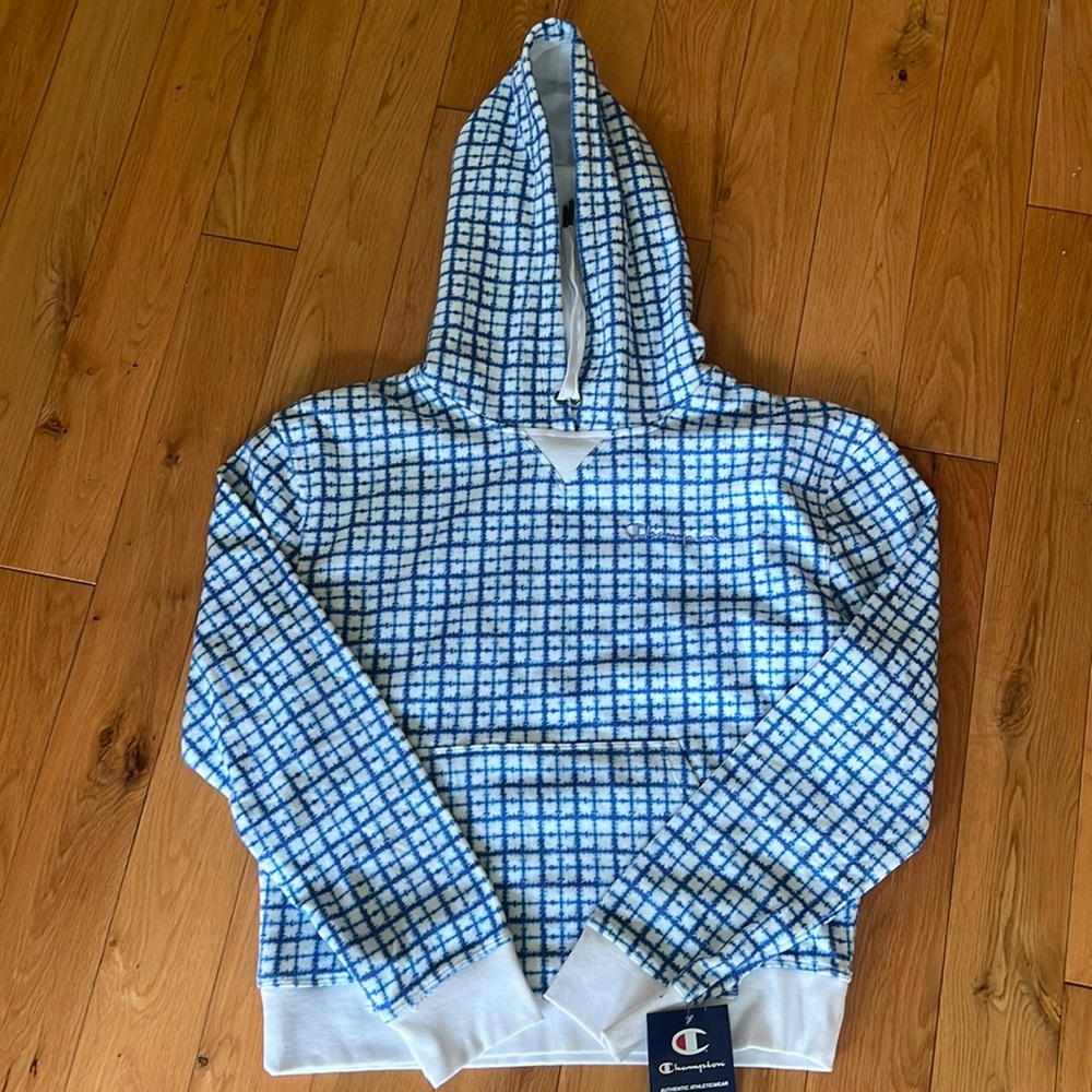 Champion sweatshirt.